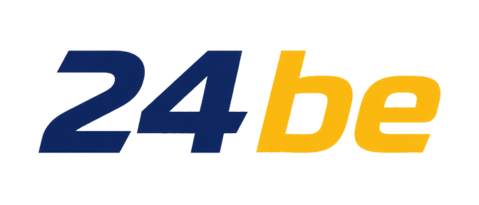 24 be নিয়ন লোগো